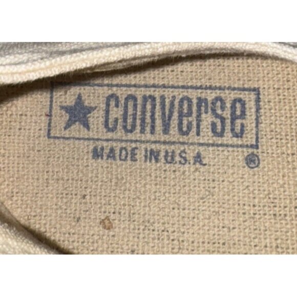 1960s 1970s Converse Chuck Taylor All Star Low Mens Athletic Shoes Size 9 USA - Picture 14 of 14